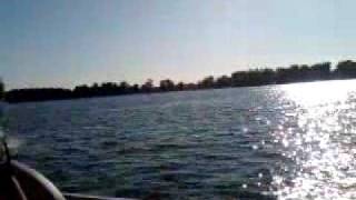 Hovercraft Test Run At Gun Lake