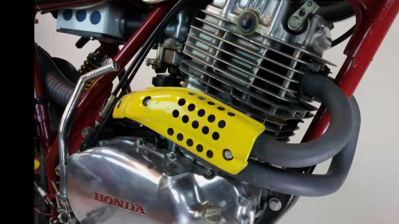 Honda Xl 500s Custom Youtube