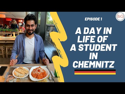 A Day in Life of A Student in Chemnitz: Embedded Systems Engineering in Germany ??| Episode 1