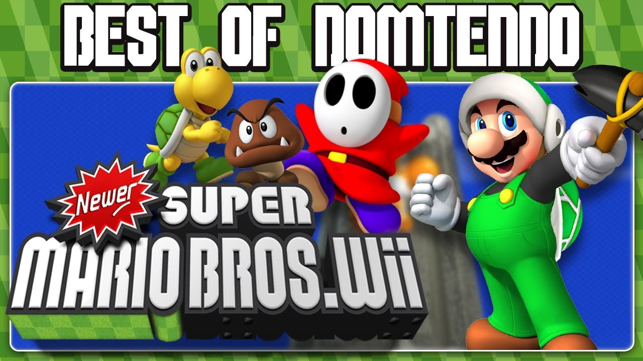 Best Of Domtendo  Newer Super Mario Bros Wii 2015