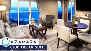 Azamara Pursuit  Club Ocean Suite  Walkthrough Tour U0026 Review 4k  Azamara Club Cruises