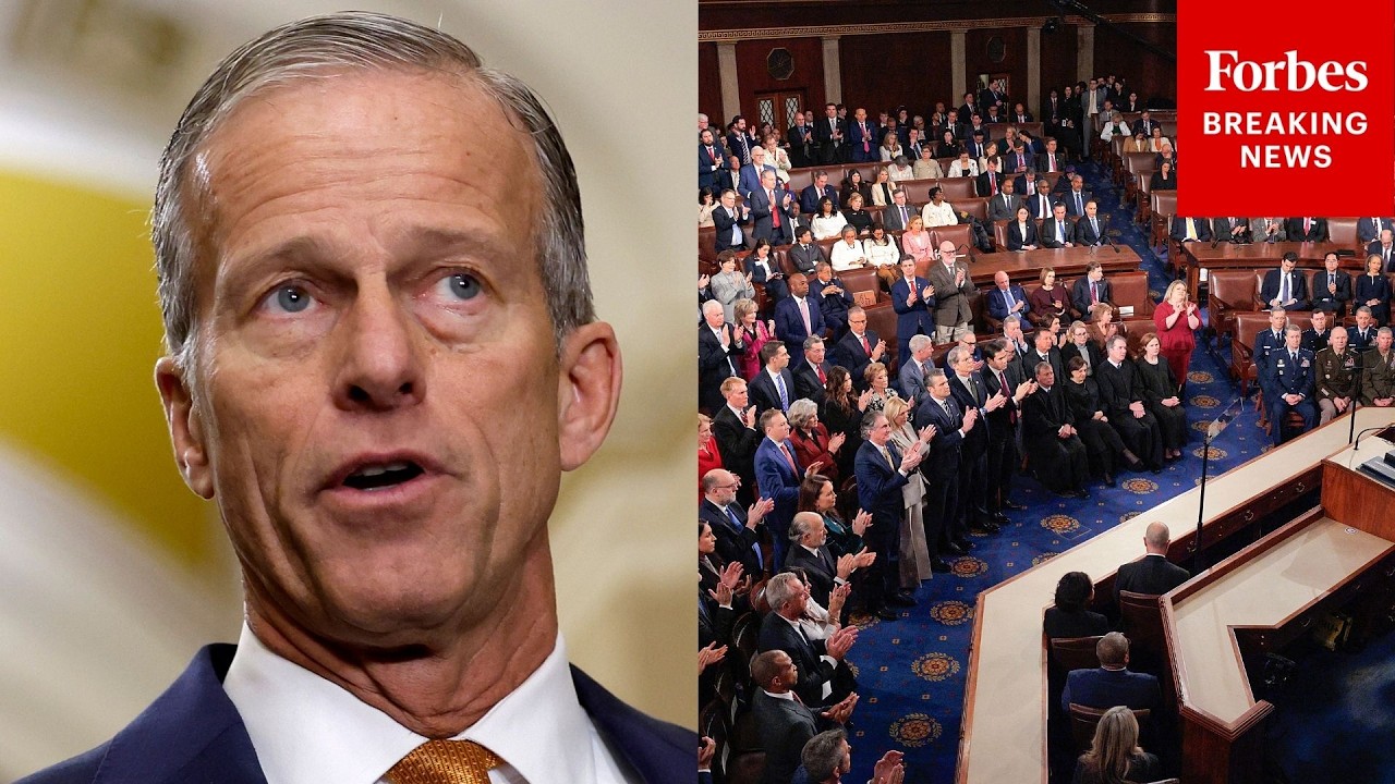 BREAKING NEWS: John Thune Condemns Dems For Their Conduct During Trump's State Of The Union Address