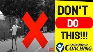 Fix 3 Deadly Backhand Mistakes with 1 Tennis Drill  🔥🔥🔥