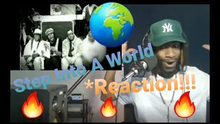 KRS-ONE - STEP INTO A WORLD (RAPTURES DELIGHT) MUSIC VIDEO *REACTION!!!