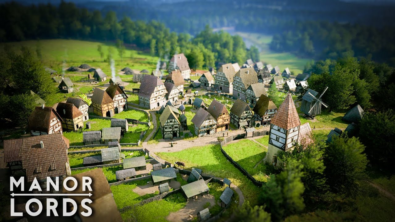 MANOR LORDS Relaxing Longplay: Building the PERFECT Colony... | Stress ...