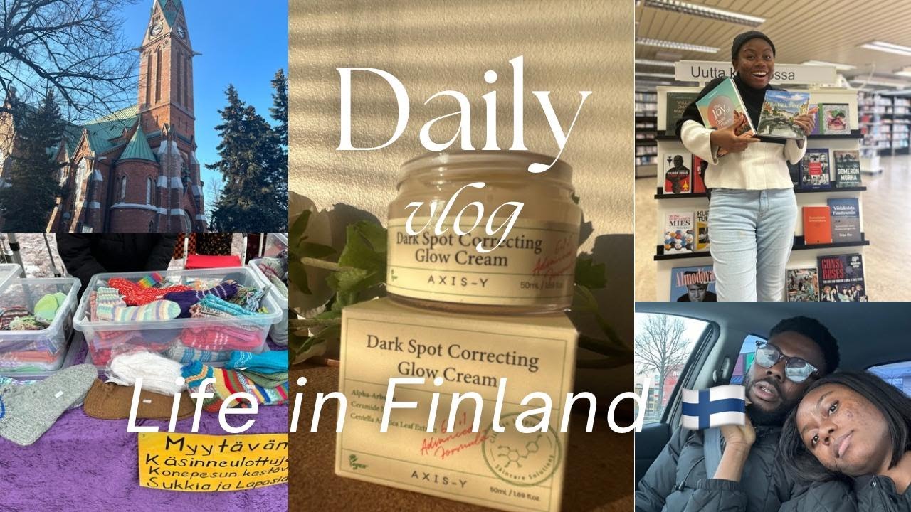 WIFEY EXPERIENCED HER FIRST MARKET DAY IN FINLAND| Life In Finland
