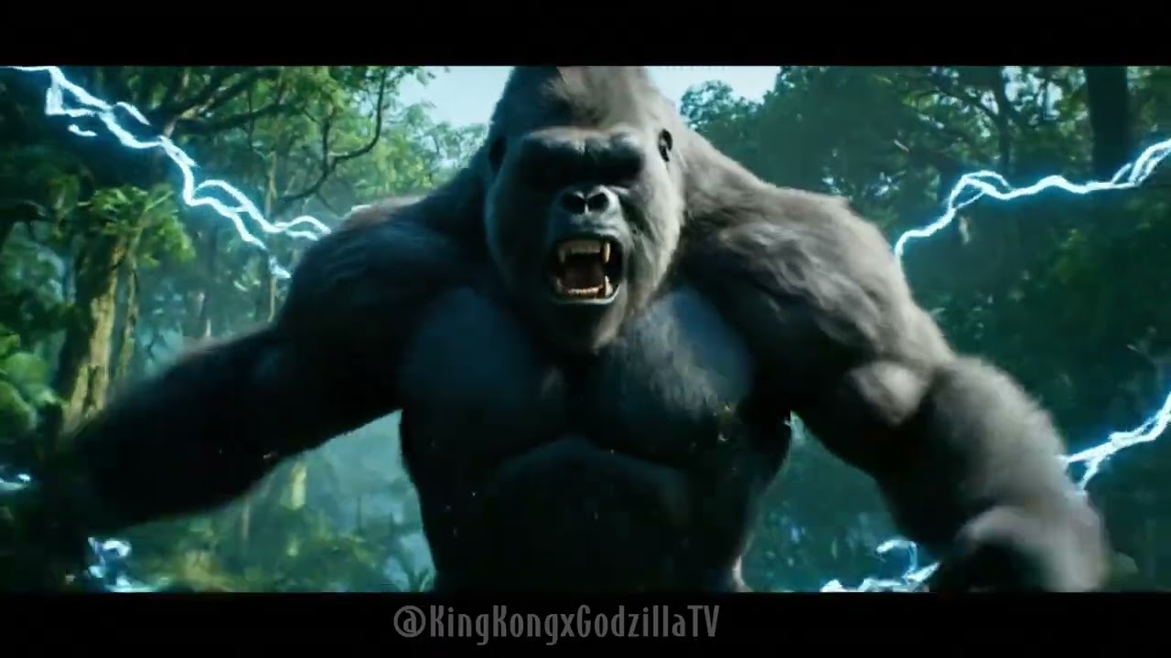 King Kong vs Alien Creatures | Epic Battle on Skull Island (4K Cinematic)