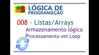 Programming Logic 08 - Lists - Arrays - Loop Processing