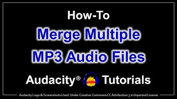 How to Merge MP3 Audio Files in Audacity