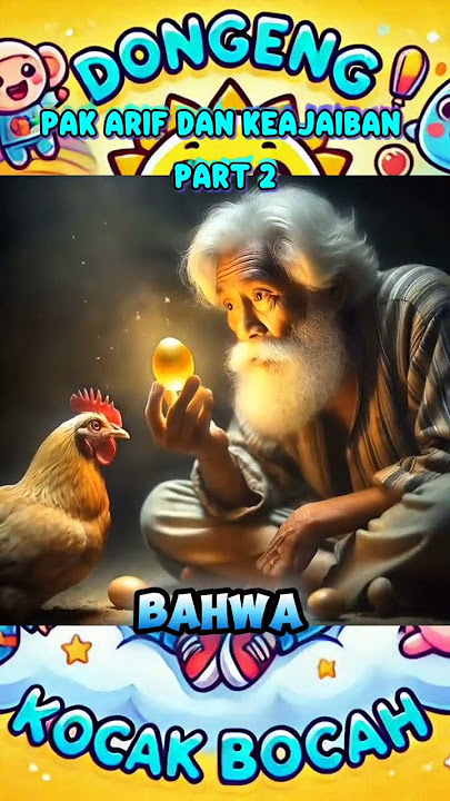 Ayam pak arif bertelur emas part 2 #ceritainteraktif #dongenglucu #kartun #dongengceria #animasi