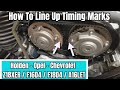 How To Set The Timing Correctly Barina Cruze Astra Corsa 1 6 1 8 Engines 