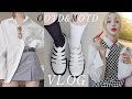 (Sub) Vlog.👟 혼(자)캉스, 희또타(투), 2년만에 블루염색!, 일주일 동안의 ootd&motd