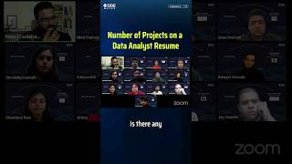 Number of Projects on a Data Analyst Resume.