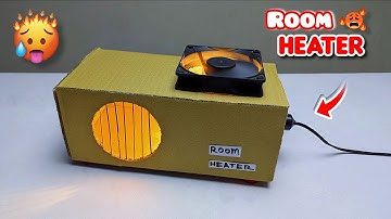 I Built a Mini Room Heater at Home – Crazy DIY Science Project!