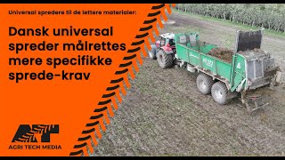 🇩🇰 Dansk universal spreder målrettes mere specifikke sprede-krav