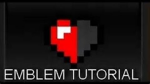 Call of Duty®: Advanced Warfare Minecraft Heart Emblem