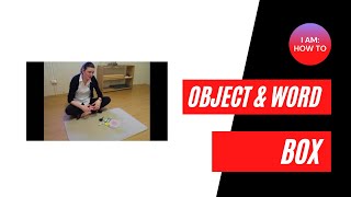 Object and Word Box - Language - Montessori