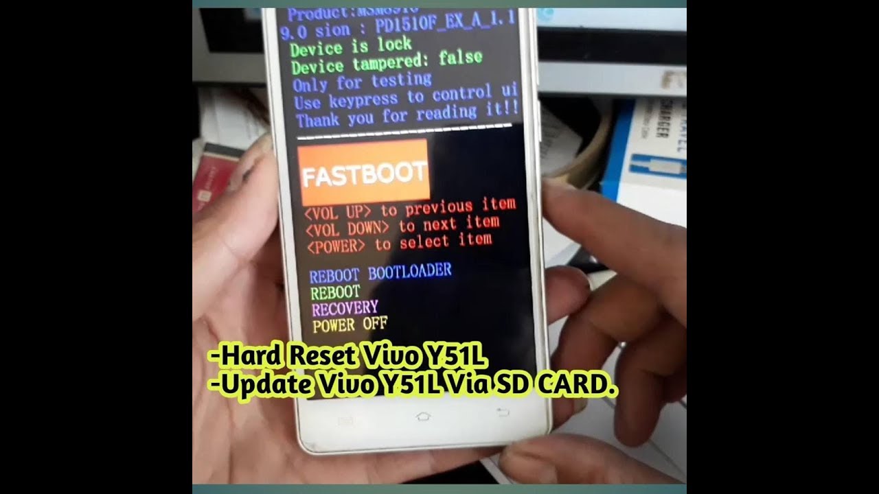 Mengatasi Hp Vivo Y51L Bootloop/lupa pola dan Update Via ...