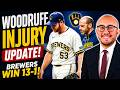 Milwaukee Brewers DOMINATE D-Backs 😤 But Woodruff Injury Looms + Rotation Questions | MLB
