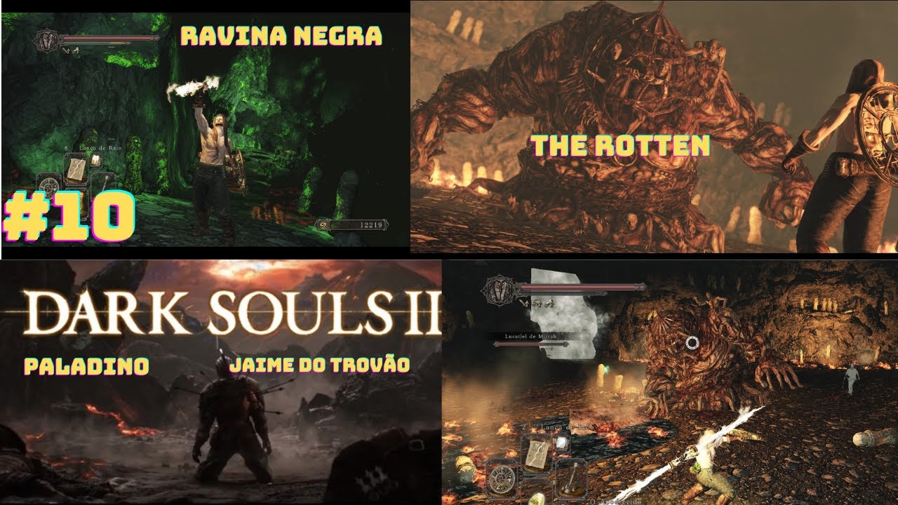 Como Explorar a Ravina Negra e Derrotar o Boss The Rotten em Dark Souls ...