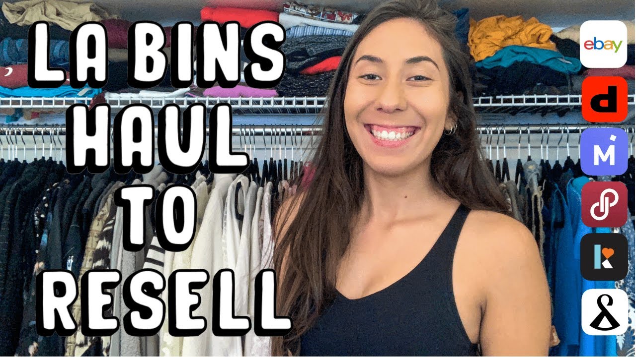 Los Angeles Goodwill Bins Haul to Resell on Poshmark, eBay, Mercari