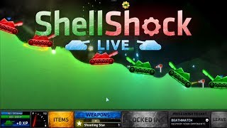Lucky Shooting Stars! - Team Death Match! - (ShellShock Live)