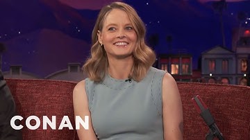 Jodie Foster: Jeff Goldblum Is A Walking Lawsuit | CONAN on TBS