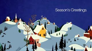 Winter Village Holiday Ecard