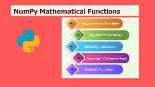 #48.NumPy Mathematical functions|Math functions in python|Python tutorial for beginner|Coding Tricks