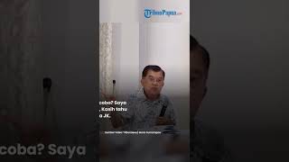 Jusuf Kalla: Tell me the most important thing! Jokowi became president because of me.