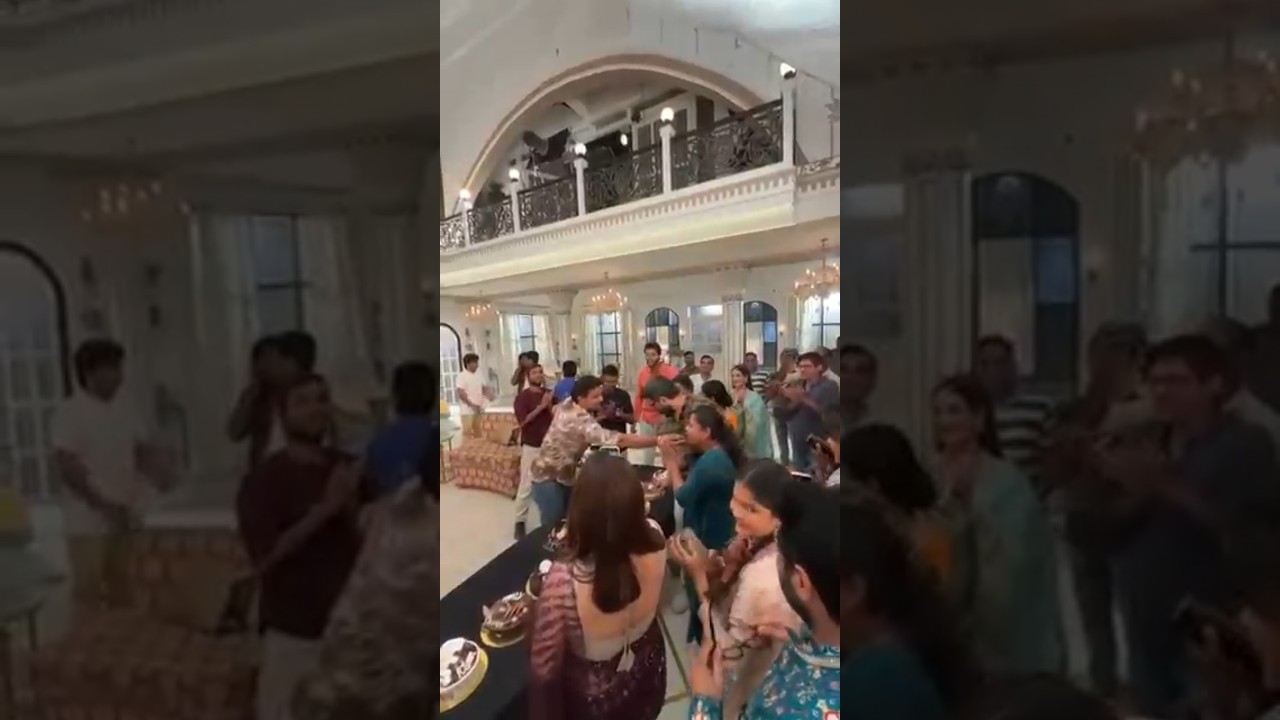 ||saru and ved birthday celebrate in unit parsion ||Shagun pandey||Mohak Matkar||on location||saved