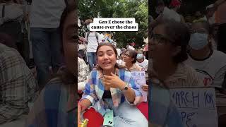 GenZ Break Up For Protest #shorts