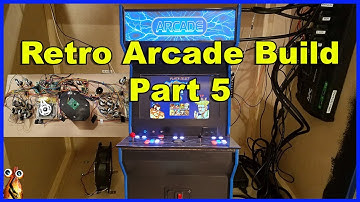 Arcade Build Part 5: Controls and cabinet wiring