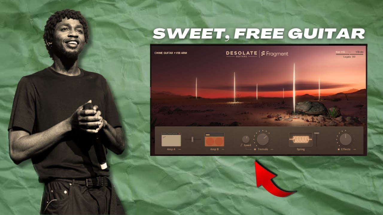 FREE GUITAR FOR AFROBEATS - DESOLATE GUITAR REVIEW