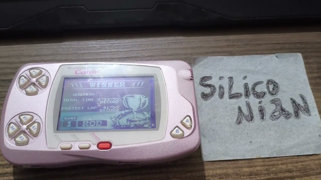 Wonderswan - Final Lap 2000 [Arcade Mode - Hard - Austria] - YouTube