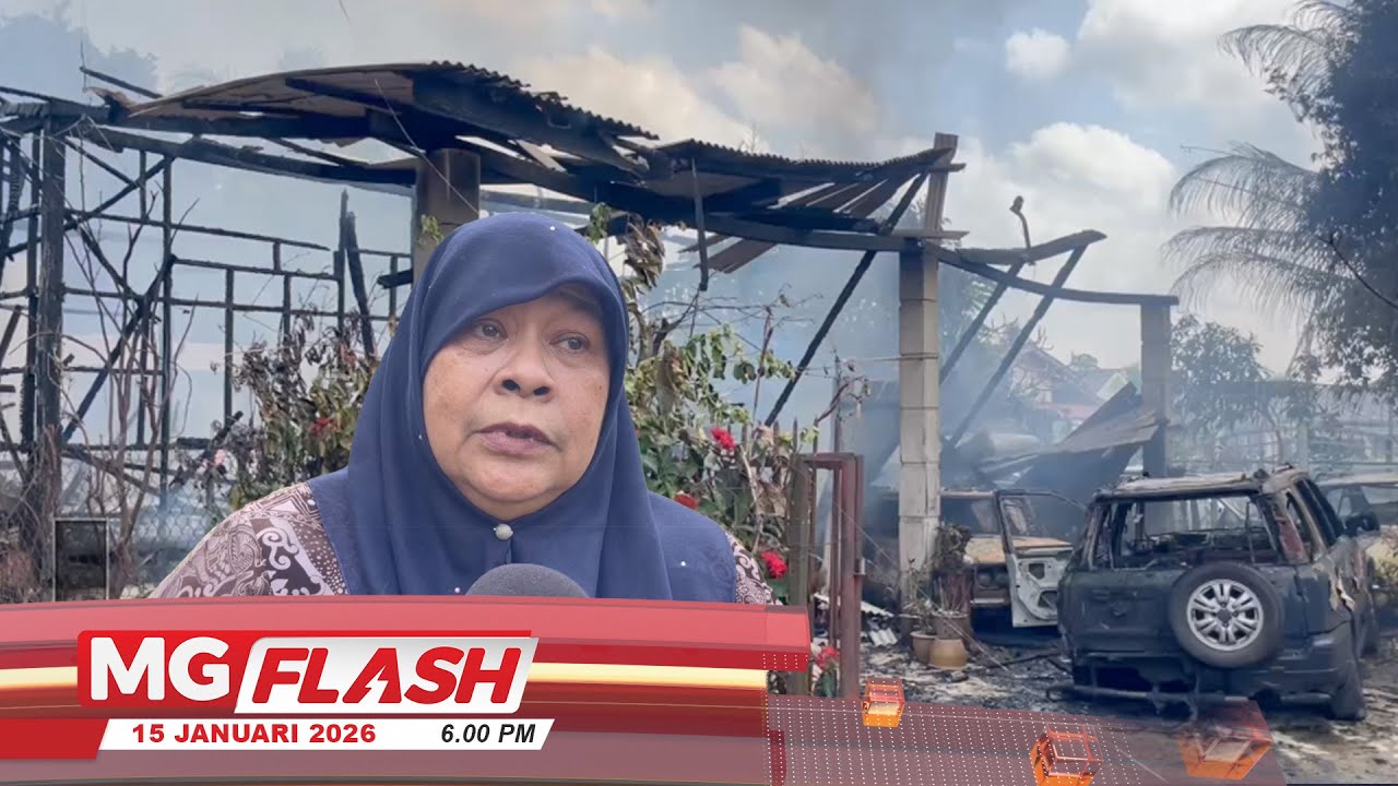 Rumah Terbakar Barang Kemas RM20,000 Hangus 