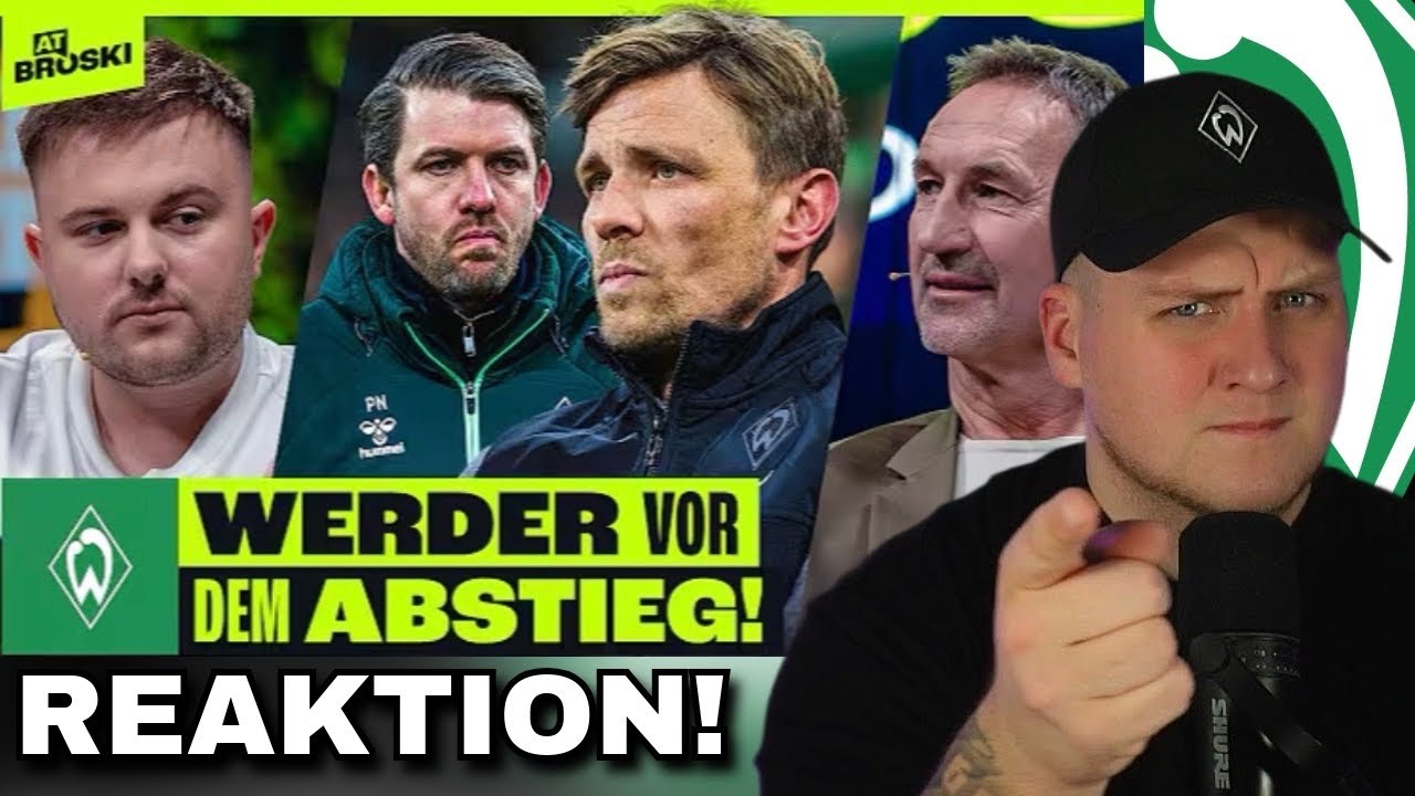 BREMEN vor dem ABSTIEG! 🚨 THIOUNE ohne CHANCE? | Reaktion auf @At Broski - Die Sport Show