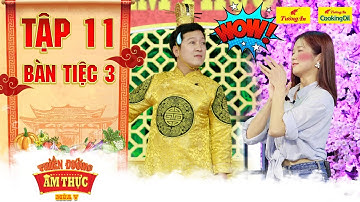 Thiên đường ẩm thực 5 | Tập 11 Bàn tiệc 3: Ông Hoàng say đắm trước giọng hát ngọt ngào của Hạ Linh
