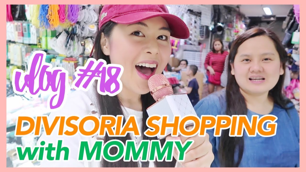 Vlog #18: Divisoria Shopping with Mommy Myra | Eunice Santiago