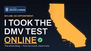 I Took the California DMV Test ONLINE