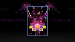 Rolling Sky - Fanmade Level 10 Earth Core Adventure Weekly Match 410 Points