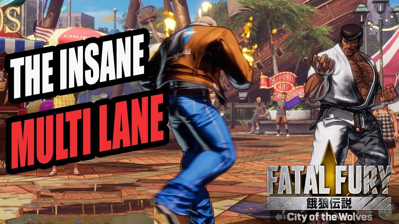 The FATAL FURY COTW Multi Lane System Is Insane!