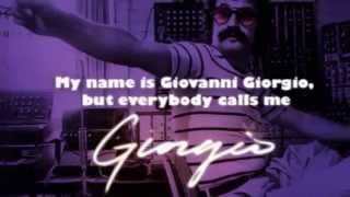 Tribute To Giorgio Moroder 2013