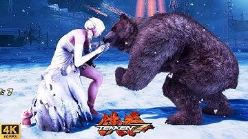 Nina vs Kuma in Tekken 7