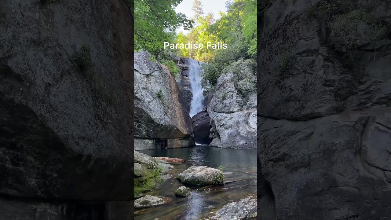 Swimming holes with waterfalls in North Carolina! 💦