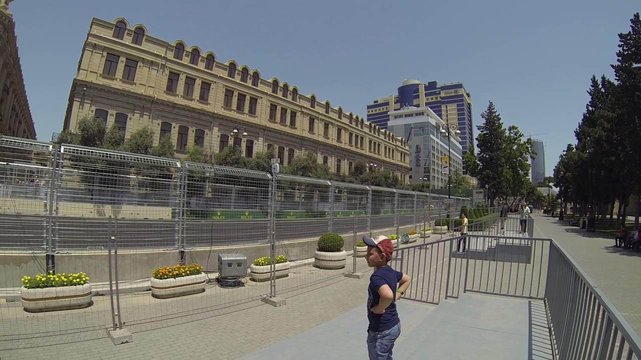 Baku Formula One - part 2 - YouTube