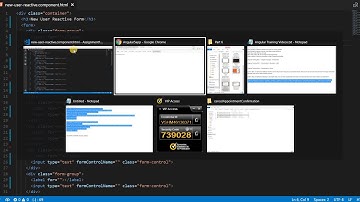 Angular Training Part 6 - Quickly creating a Bootstrap form for our Reactive Form