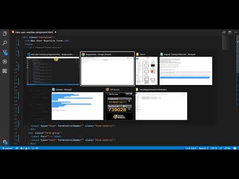 Angular Training Part 6 - Quickly creating a Bootstrap form for our Reactive Form