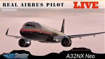 FlyByWire MOD | REAL Airbus PIlot | MsFS2020 | Short runway?! KDEN-KBUR