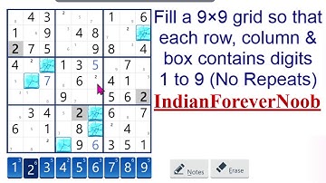 Microsoft Sudoku Daily Challenge 29Dec2020 (No Commentary)